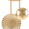 Painel decorativo de parede 3D em metal dourado 80x49,5 cm Goldy Venda