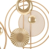 Painel decorativo de parede 3D em metal dourado 80x49,5 cm Goldy Oferta