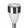 Conjunto de 12 luzes de jardim em aço inox com sensor crepuscular Salto Venda