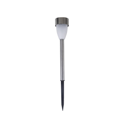 Conjunto de 12 luzes de jardim em aço inox com sensor crepuscular Salto Promoção