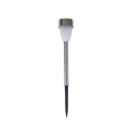 Conjunto de 12 luzes de jardim em aço inox com sensor crepuscular Salto Promoção