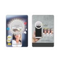Lâmpada de selfie portátil LED 3 intensidades ajustáveis Zevra Catálogo