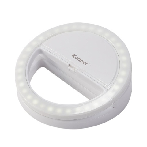 Lâmpada de selfie portátil LED 3 intensidades ajustáveis Zevra Promoção