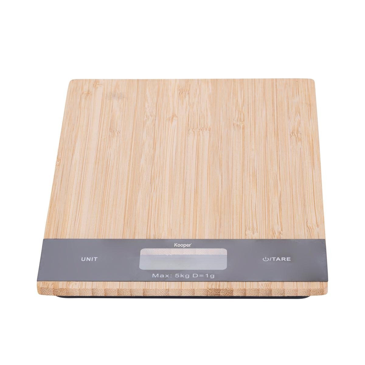 Balança de cozinha digital em bambu 15,5x22,5x2,4 Paxel Promoção Balança de cozinha digital em bambu 15,5x22,5x2,4 Paxel Promoção