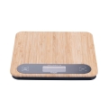 Balança de Cozinha Digital em Bambu 20,5x20,5x2,75 cm Paxel Promoção