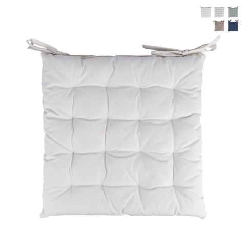 Almofada de cadeira 40x40 cm acolchoada impermeável Tavun Promoção