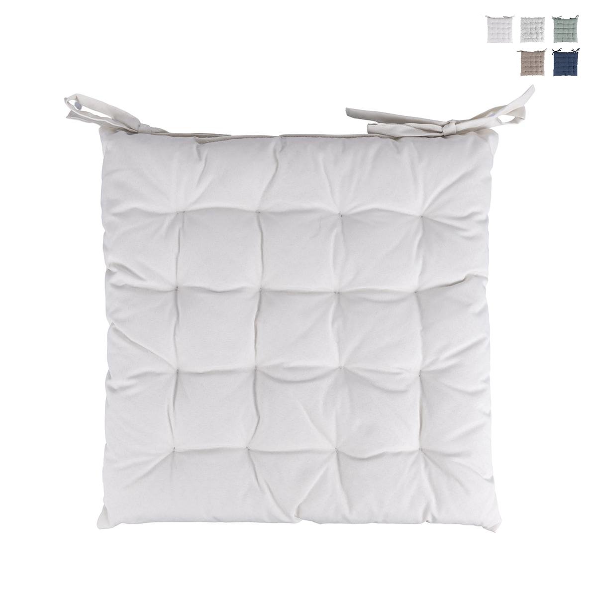 Almofada de cadeira 40x40 cm acolchoada impermeável Tavun Promoção Almofada de cadeira 40x40 cm acolchoada impermeável Tavun Promoção