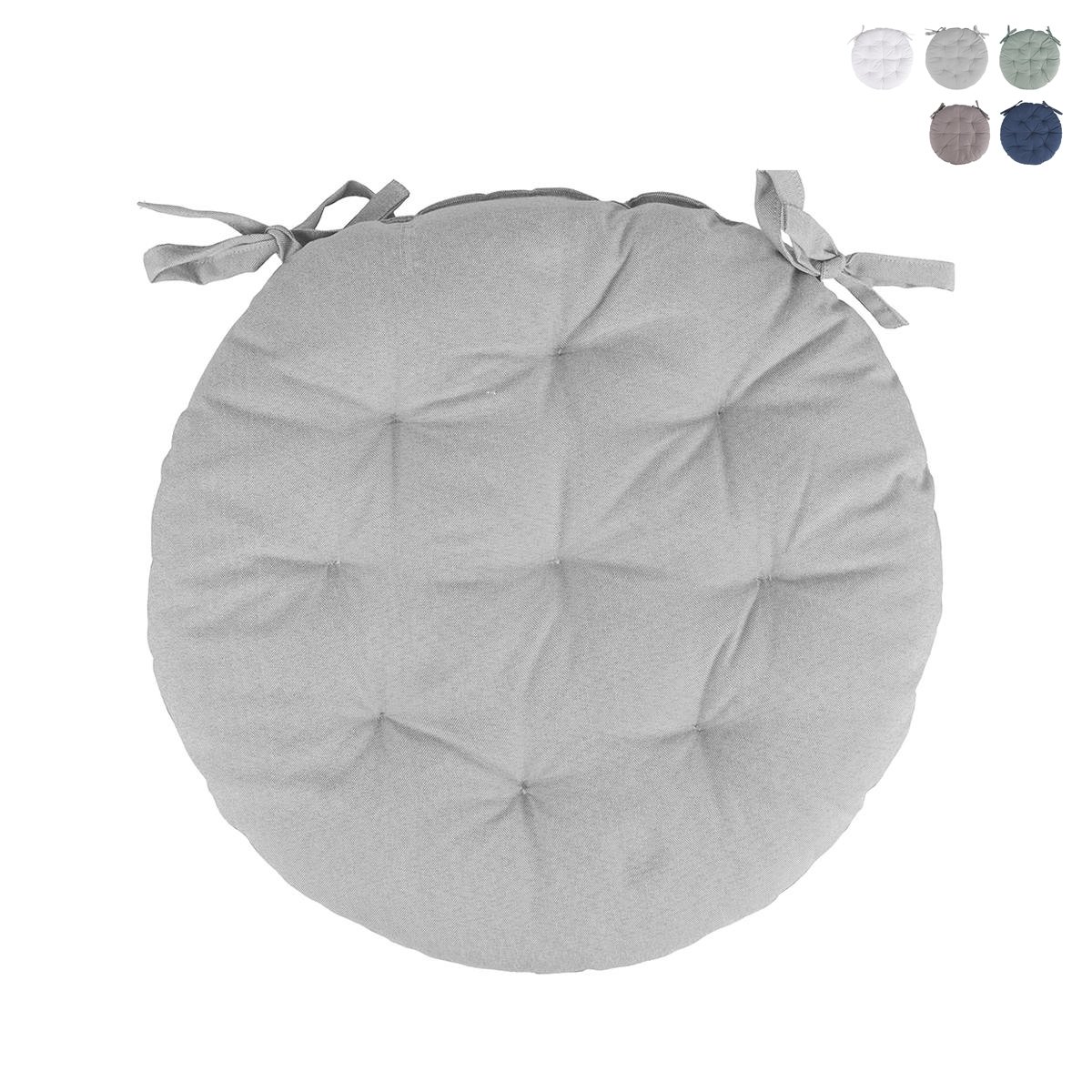 Almofada Redonda para Cadeira de Exterior 40 cm Impermeável Rakil Oferta Almofada Redonda para Cadeira de Exterior 40 cm Impermeável Rakil Oferta