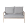 Conjunto de jardim com sofá, mesa de centro e 2 cadeirões com almofadas Ibiza Saldos
