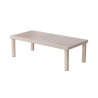 Conjunto de jardim com sofá, mesa de centro e 2 cadeirões com almofadas Ibiza Modelo