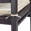 Conjunto de jardim exterior sofá 2 poltronas mesa efeito madeira Fij Compra