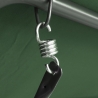 Baloiço de jardim 3 lugares com toldo Javik Escolha