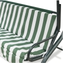 Baloiço de jardim 3 lugares com toldo Javik Modelo