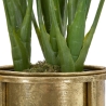 Conjunto de 2 vasos de flores para plantas em metal dourado Lumai Catálogo