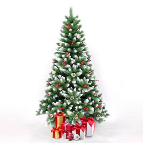 Árvore de Natal Artificial de 210cm c/Enfeites, Rovaniemi Promoção
