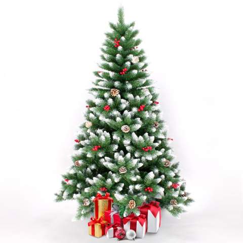 Árvore de Natal Alta, Artificial / Sintética e Decorada c/240cm, Oslo Promoção