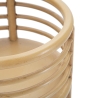 Suporte para Vasos Redondo com Pé em Metal e Rattan Panama Stand Saldos