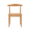 Conjunto de 2 cadeiras de cozinha em madeira com assento em rattan entrançado Japan Oferta