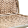 Estante de parede em metal e rattan com 4 prateleiras Panama Round Catálogo