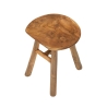 Banco em madeira de teca design natural étnico Sel Slim Descontos