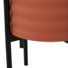 Conjunto de 3 Suportes para Vasos Modernos Redondos em Metal Colorido Milly Tris Catálogo
