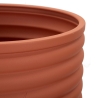 Conjunto de 3 Suportes para Vasos Modernos Redondos em Metal Colorido Milly Tris Estoque