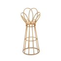Suporte para vasos em metal e rattan estilo boho chic Panama Tower Venda