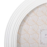 Moldura Oval em Resina Branca 20x25 cm Ovally Descontos