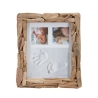 Moldura de madeira retangular para fotos de apoio 26x32cm Nature Oferta