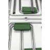 Conjunto mesa mala e 4 bancos dobráveis para campismo Pic-Quick Estoque