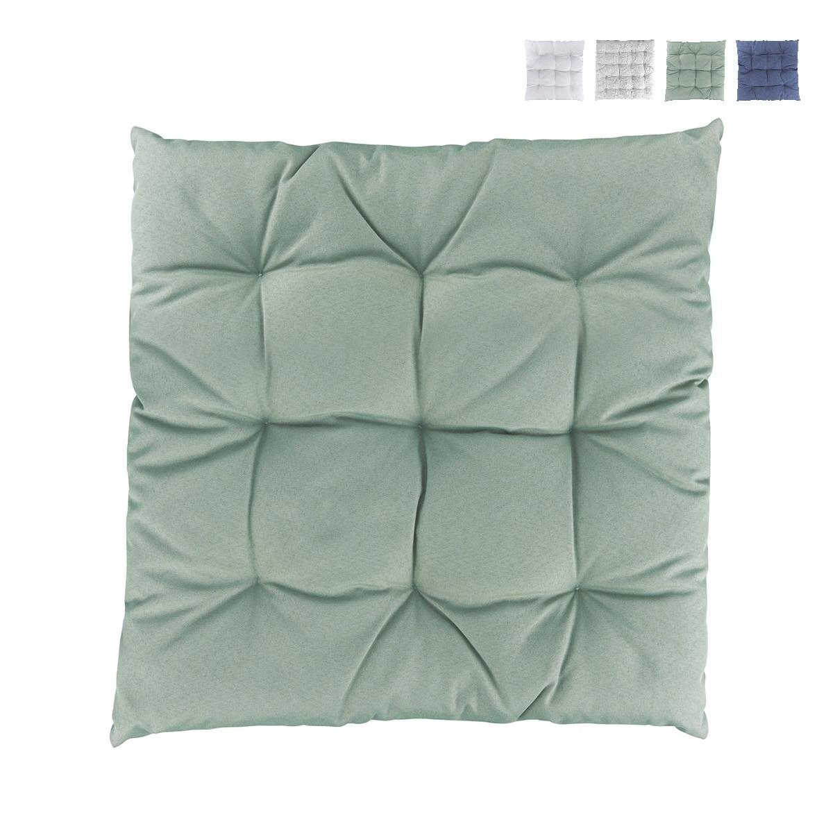 Cuscino sedia outdoor imbottito idrorepellente 50x45cm Omari Promoção Cuscino sedia outdoor imbottito idrorepellente 50x45cm Omari Promoção