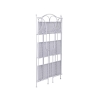 Scaffale 3 ripiani richiudibile in ferro 60,5x28xh.127cm bianco Karnel Catálogo