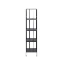 Scaffale da esterno slim 4 ripiani in ferro battuto richiudibile Nuvia Descontos