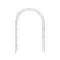 Arco da giardino in ferro 140x240 cm Eden Promoção