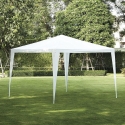 Gazebo 3x3 idrorepellente montaggio rapido con kit bianco Tropico Venda