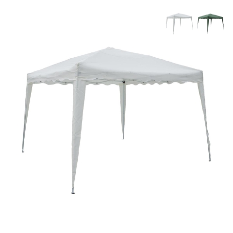 Gazebo estensibile verde 3x3 in alluminio richiudibile Rapido Promoção