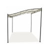 Gazebo a veranda idrorepellente 3x2,5m in ferro ecrù Sarnok Venda