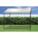Gazebo a veranda idrorepellente 3x2,5m in ferro ecrù Sarnok Saldos