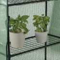 Estufa para Plantas com 4 Prateleiras e Cobertura Protetora Branik Saldos
