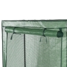 Estufa para plantas de varanda 100x50x150cm com cobertura protetora Erona Saldos