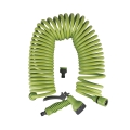 Mangueira de jardim espiral flexível 12m com pistola Power Promoção