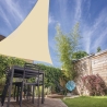 Vela de sombra triangular 3x3m Zolma Preço