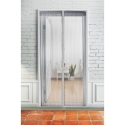 Rede Mosquiteira Magnética para Porta 130x220cm com Fita Dupla Face e 8 Ímanes Zanzibar Estoque