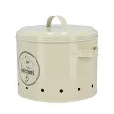 Lata de cozinha para batatas com furos e tampa Saldos