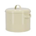 Recipiente vintage em lata para compostagem com filtro de carvão ativado Escolha