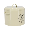 Recipiente vintage em lata para compostagem com filtro de carvão ativado Características