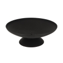 Braseiro de jardim exterior redondo em ferro fundido preto 50cm Promoção