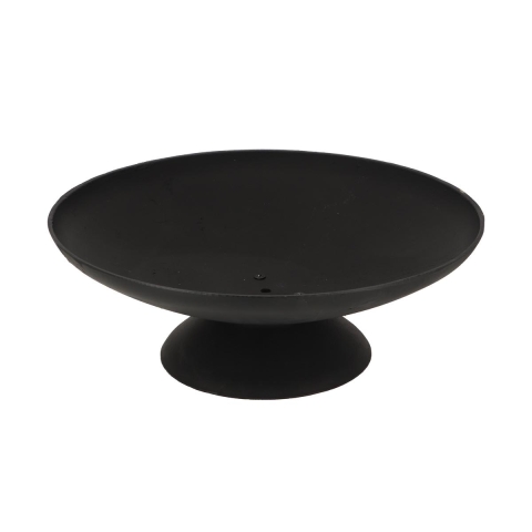 Braseiro de jardim exterior redondo em ferro fundido preto 50cm Promoção