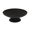 Braseiro de jardim exterior redondo em ferro fundido preto 50cm Promoção