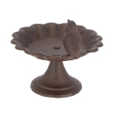 Comedouro para pássaros em ferro fundido de mesa Saldos